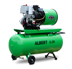 Винтовой компрессор Atmos Albert E 50-10-R с ресивером