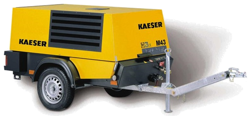 Передвижной компрессор Kaeser M 43 7