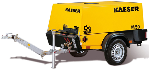 Передвижной компрессор Kaeser M 50 7