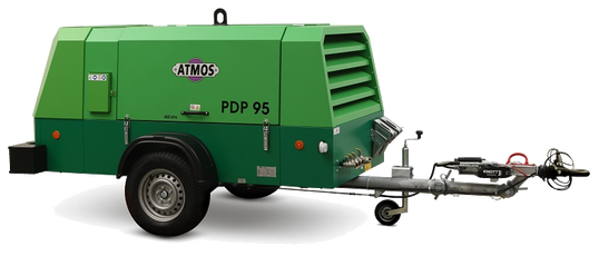 Передвижной компрессор Atmos PDP 95 12 фикс без тормоза