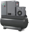 Винтовой компрессор IRONMAC IC 30/15 DF VSD 500L